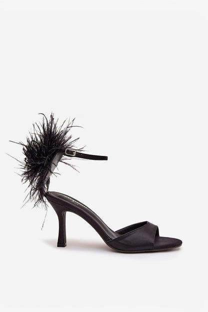  Sandały Model Caelina P-1474 Black - Step in style 