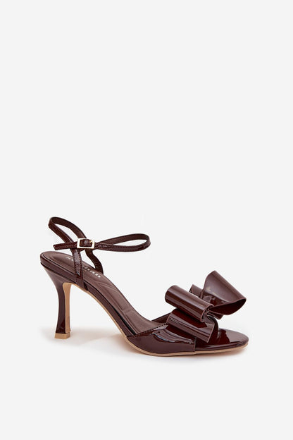  Sandały Model Noliva P-1464 Czekolada - Step in style 