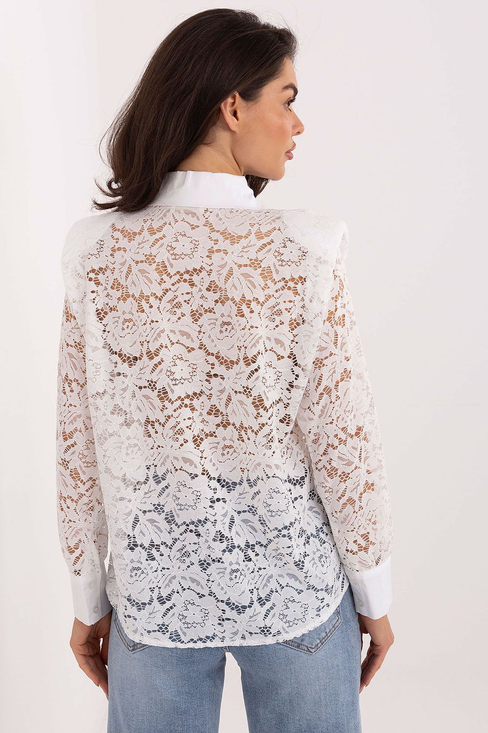   Koszula Damska Model IT-KS-21999.50 White - Italy Moda 