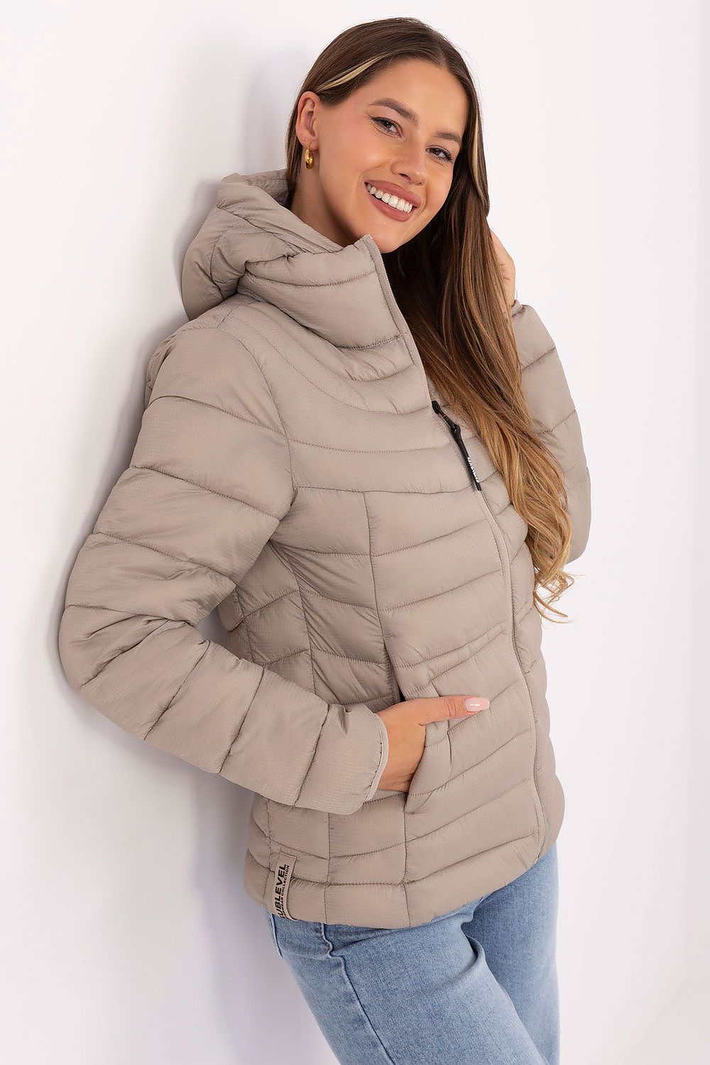  Kurtka Damska Model D50092XB44554A1 Dark Beige - Sublevel 