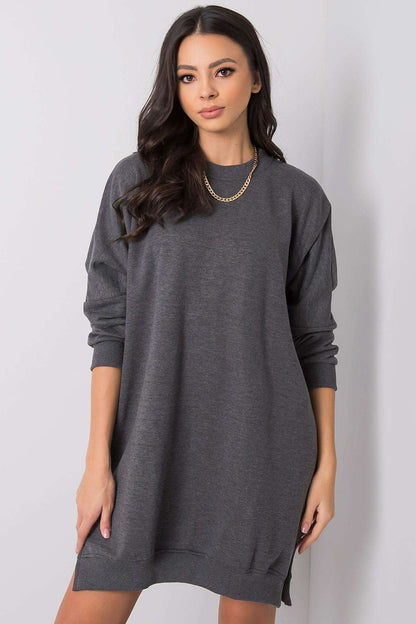  Sukienka Model RV-SK-6019.67 Dark Grey - Relevance 