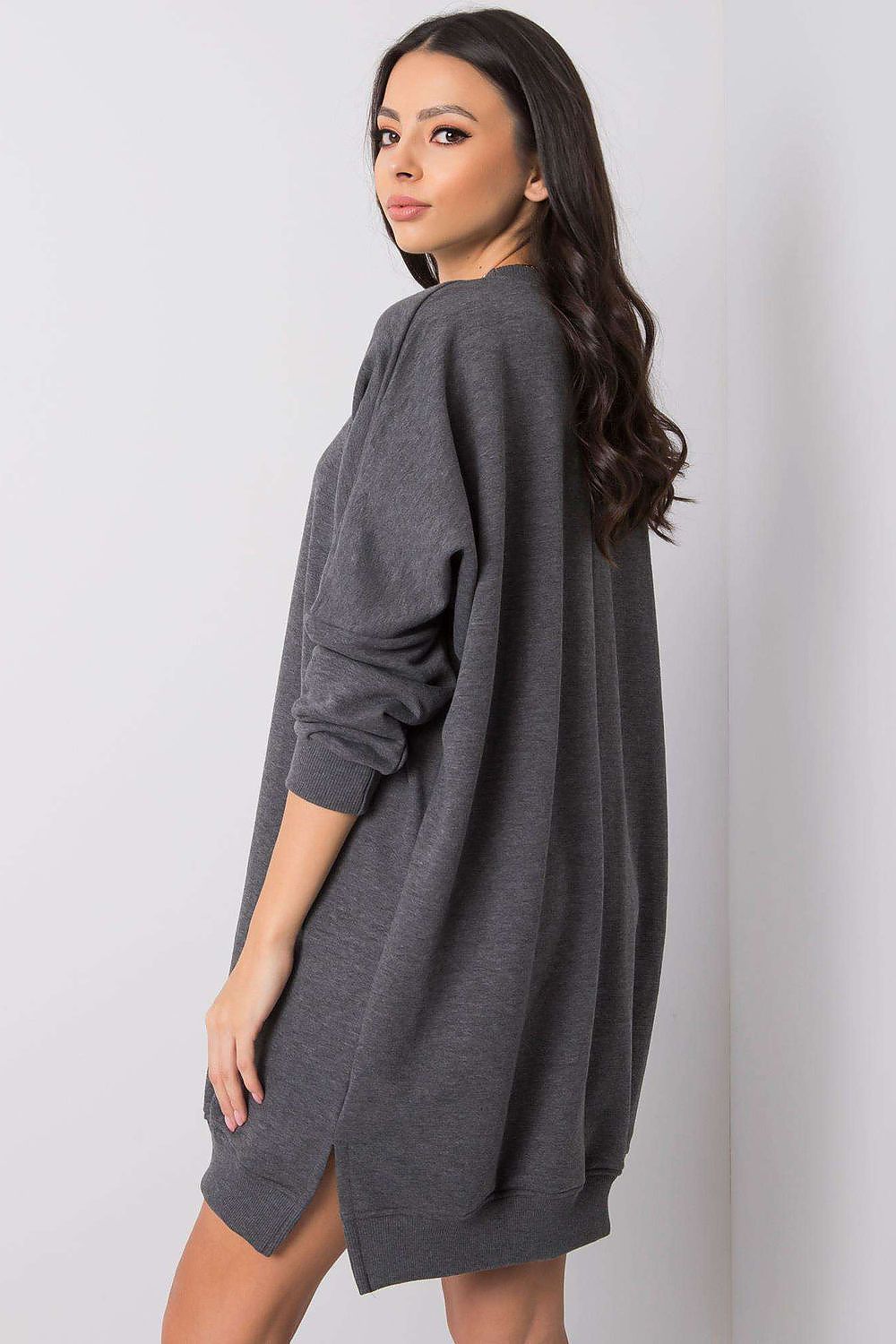  Sukienka Model RV-SK-6019.67 Dark Grey - Relevance 