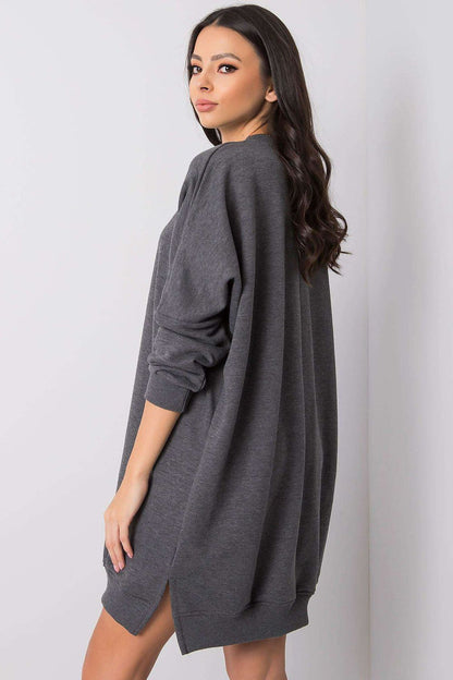  Sukienka Model RV-SK-6019.67 Dark Grey - Relevance 