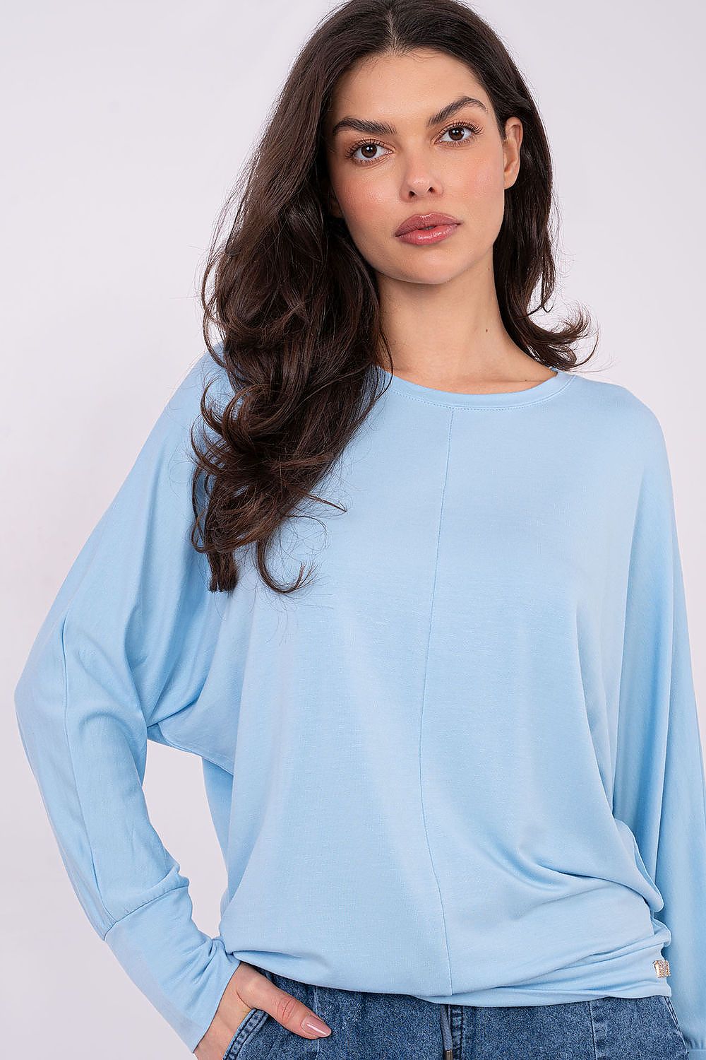   Bluzka Model RV-BZ-A-164.82 Light Blue - Relevance 