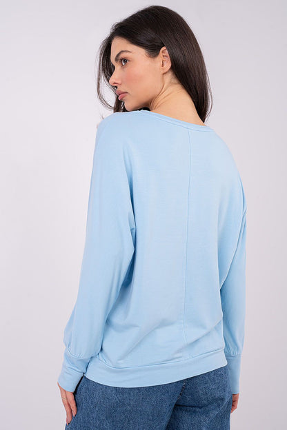   Bluzka Model RV-BZ-A-164.82 Light Blue - Relevance 