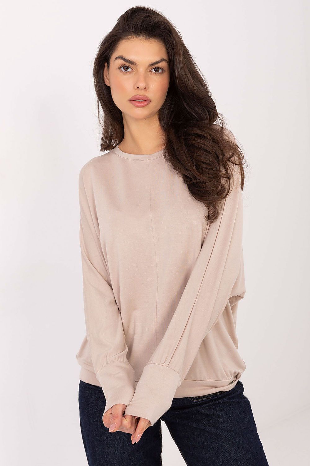   Bluzka Model RV-BZ-A-164.82 Beige - Relevance 