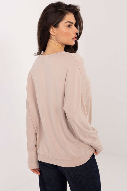   Bluzka Model RV-BZ-A-164.82 Beige - Relevance 