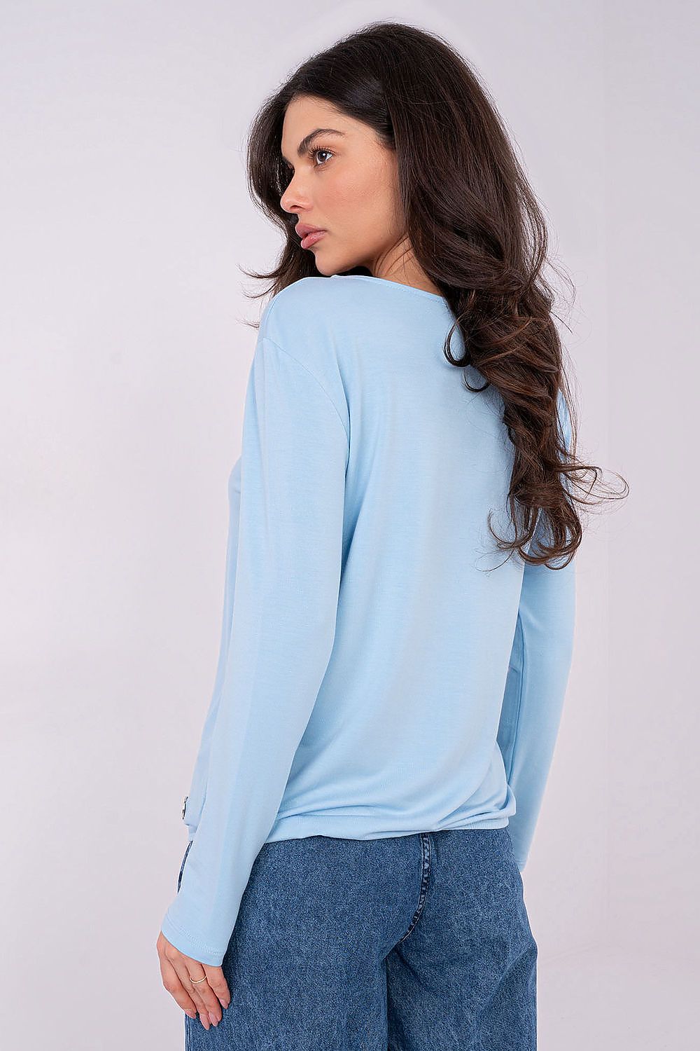   Bluzka Model RV-BZ-A-160.19P Light Blue - Relevance 