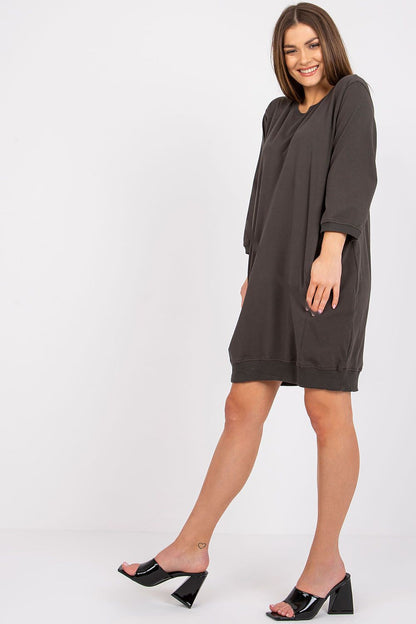  Sukienka Model RV-SK-6839.95 Dark Khaki - Relevance 