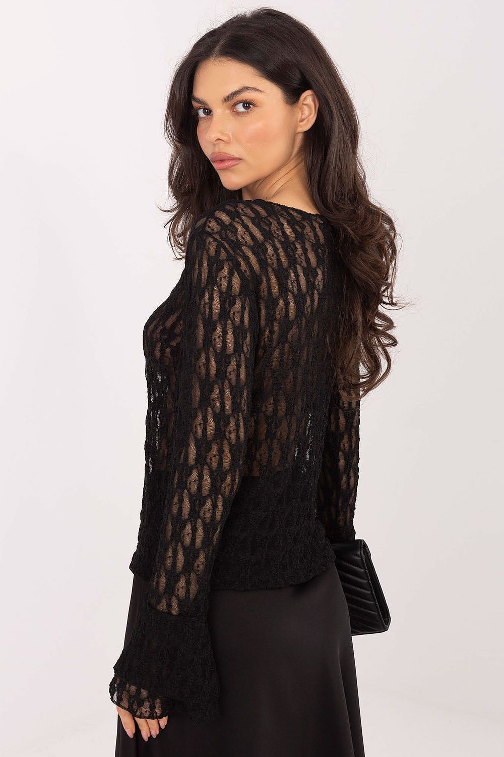   Bluzka Model IT-BZ-9970.97 Black - Italy Moda 