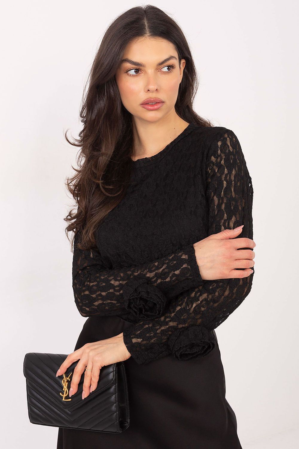  Bluzka Model IT-BZ-9950.79 Black - Italy Moda 