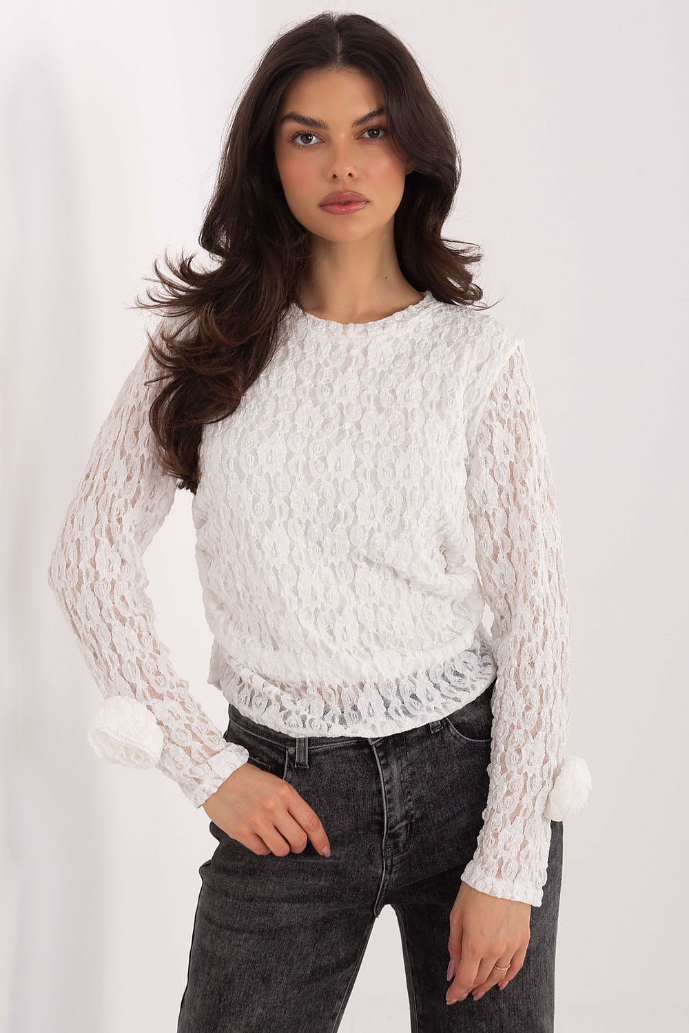   Bluzka Model IT-BZ-9950.79 White - Italy Moda 