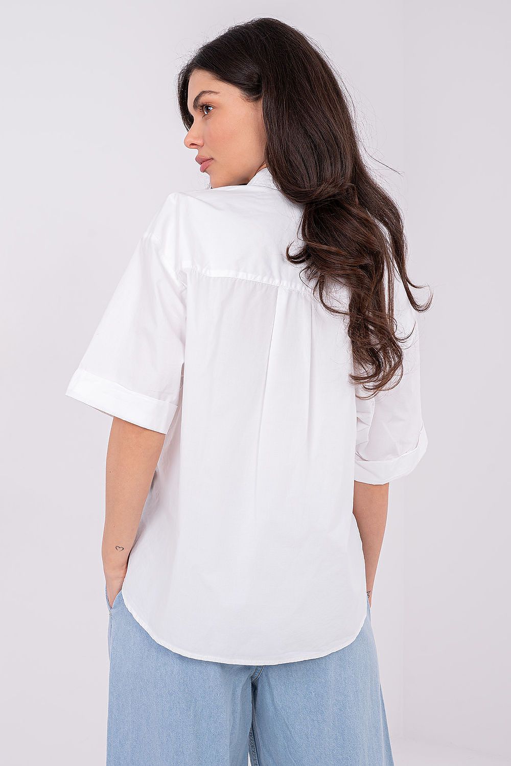   Koszula Damska Model D70089M11339A White - Sublevel 
