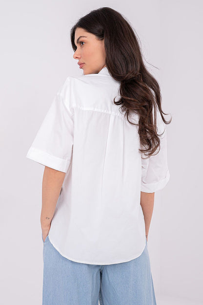   Koszula Damska Model D70089M11339A White - Sublevel 