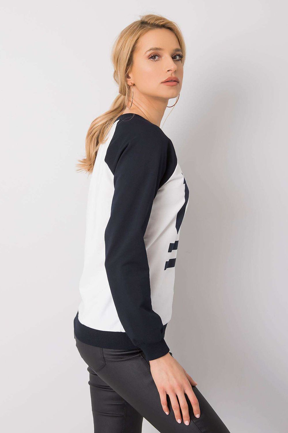   Bluza Damska Model DS-BL-1111.06P Navy - Rue Paris 