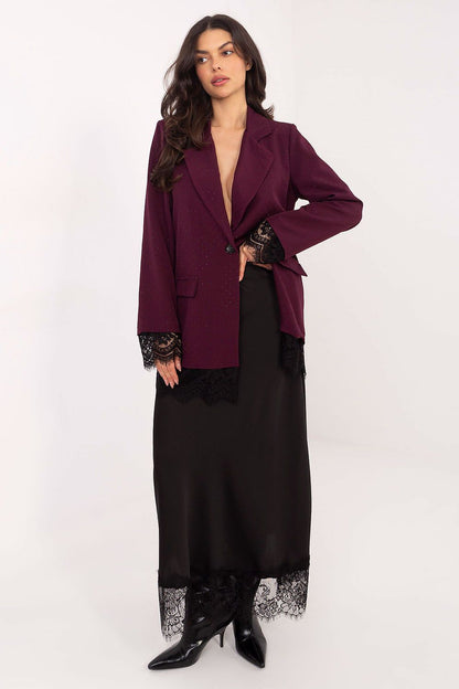  Marynarka Model IT-MA-FL9916-1.07P Dark Red - Italy Moda 