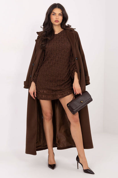  Sukienka Model IT-SK-9975.99 Brown - Italy Moda 