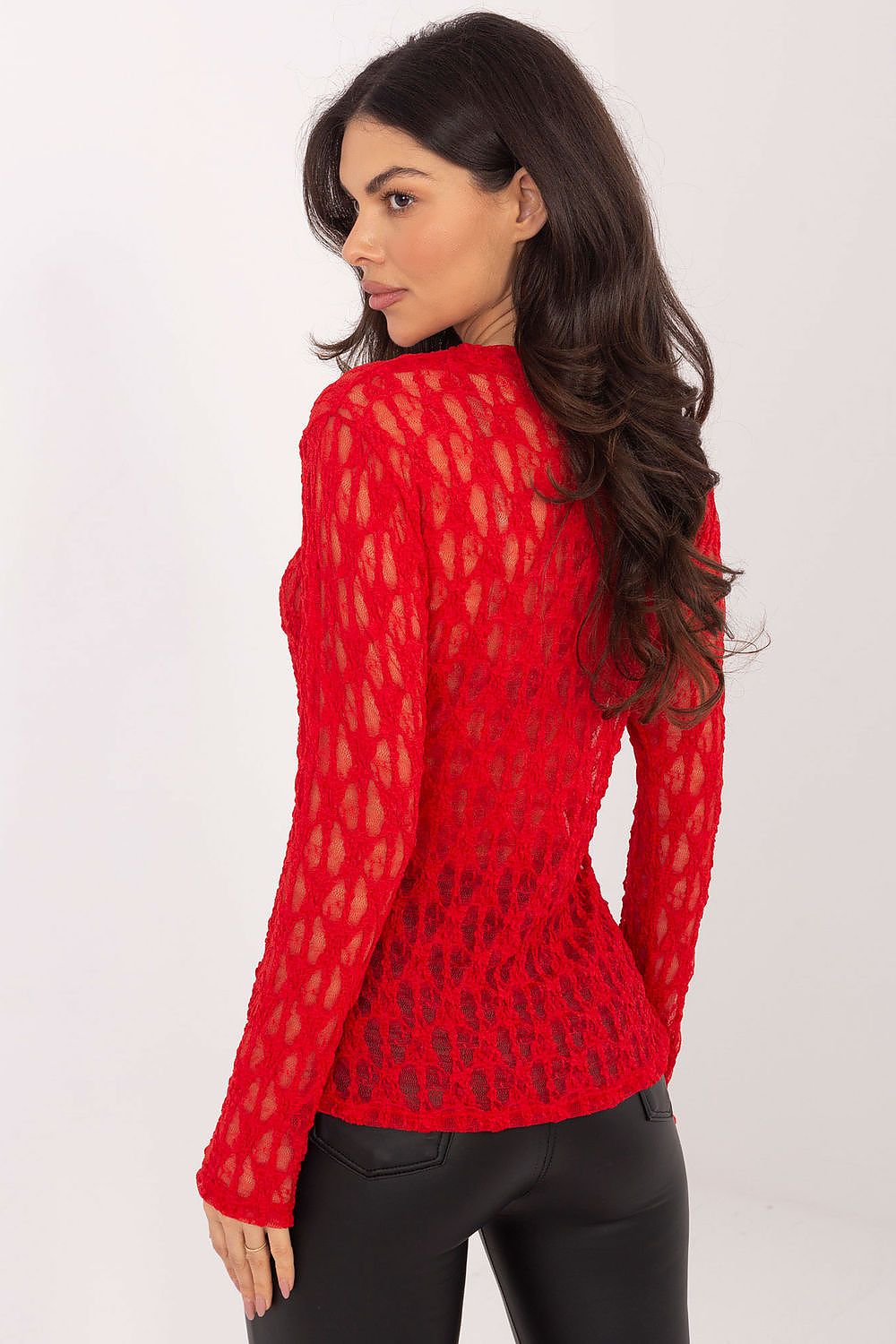  Bluzka Model IT-BZ-9962.98 Red - Italy Moda 