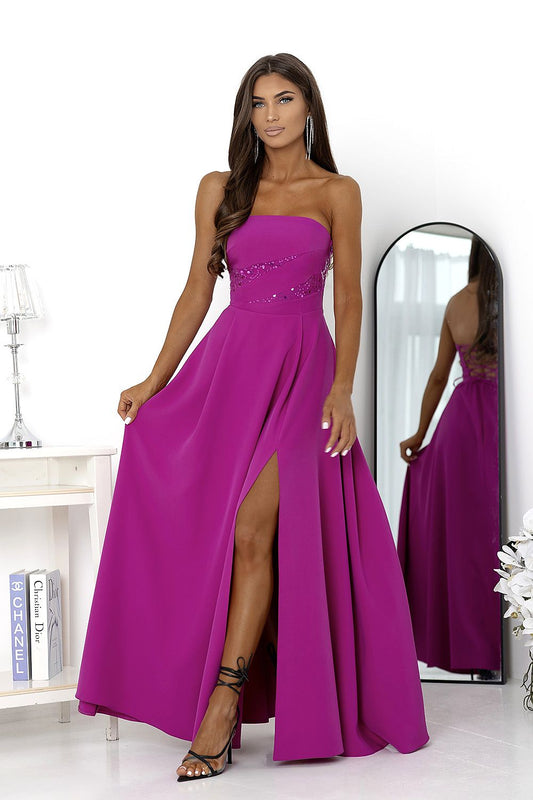  Sukienka Model Rossana 0011460. Magneta - With You 