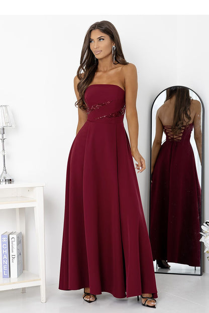  Sukienka Model Rossana 0011460. Bordo - With You 