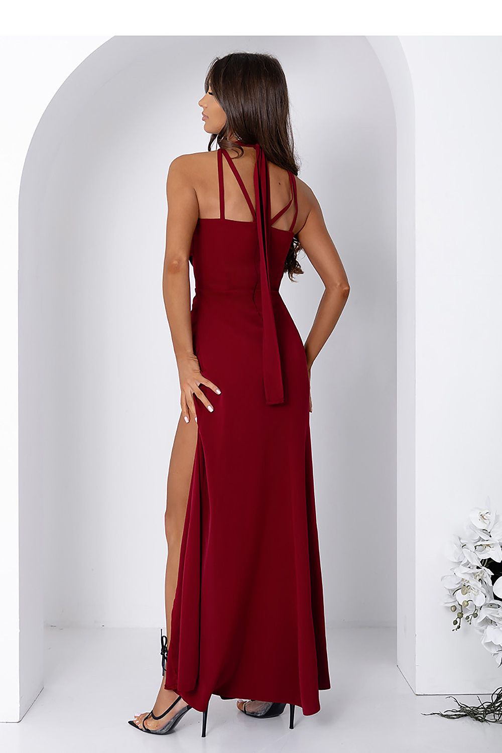  Sukienka Model Roxan 001250. Bordo - With You 