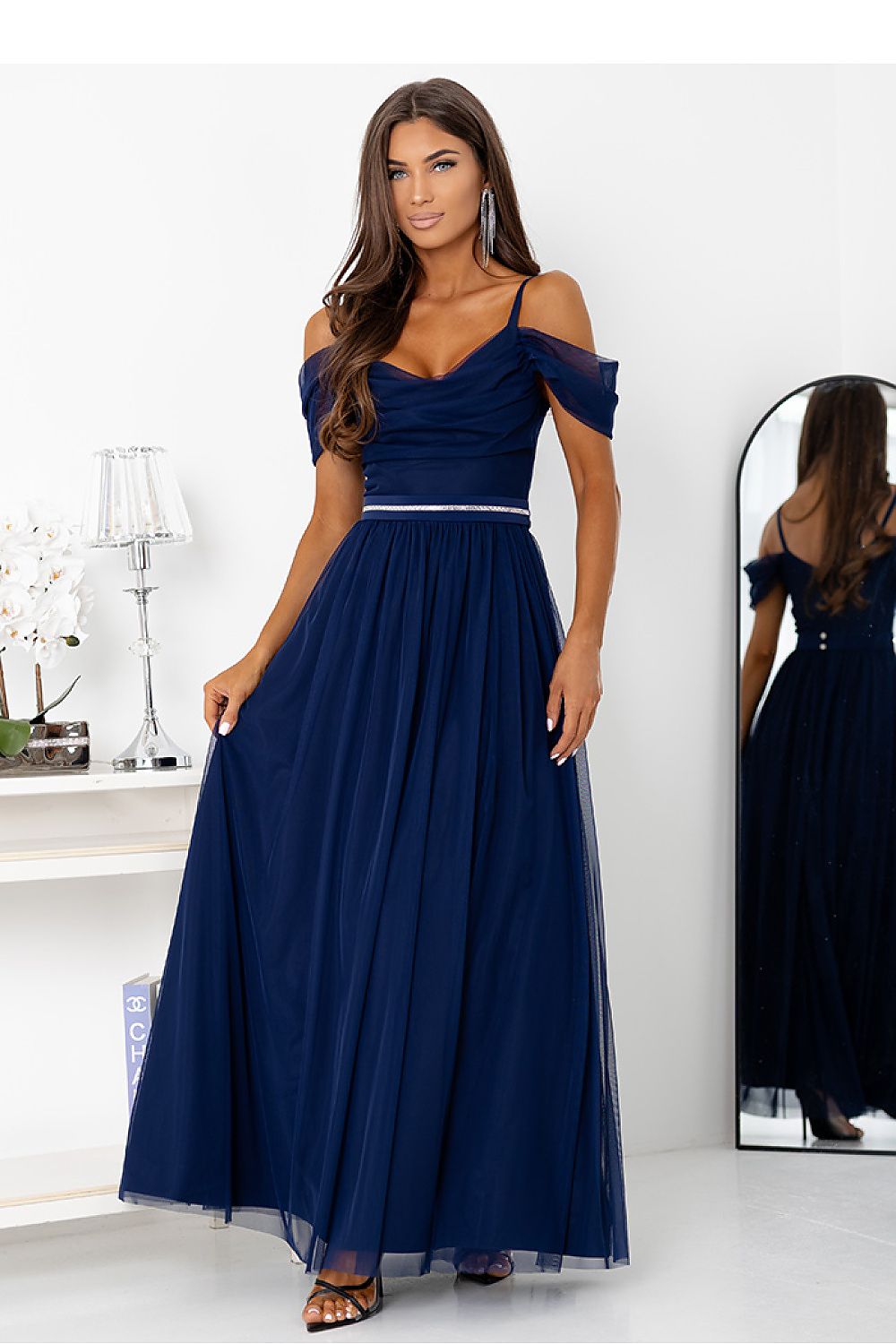  Sukienka Model Kiara 0011281. Navy - With You 