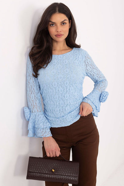   Bluzka Model IT-BZ-22122.85 Light Blue - Italy Moda 