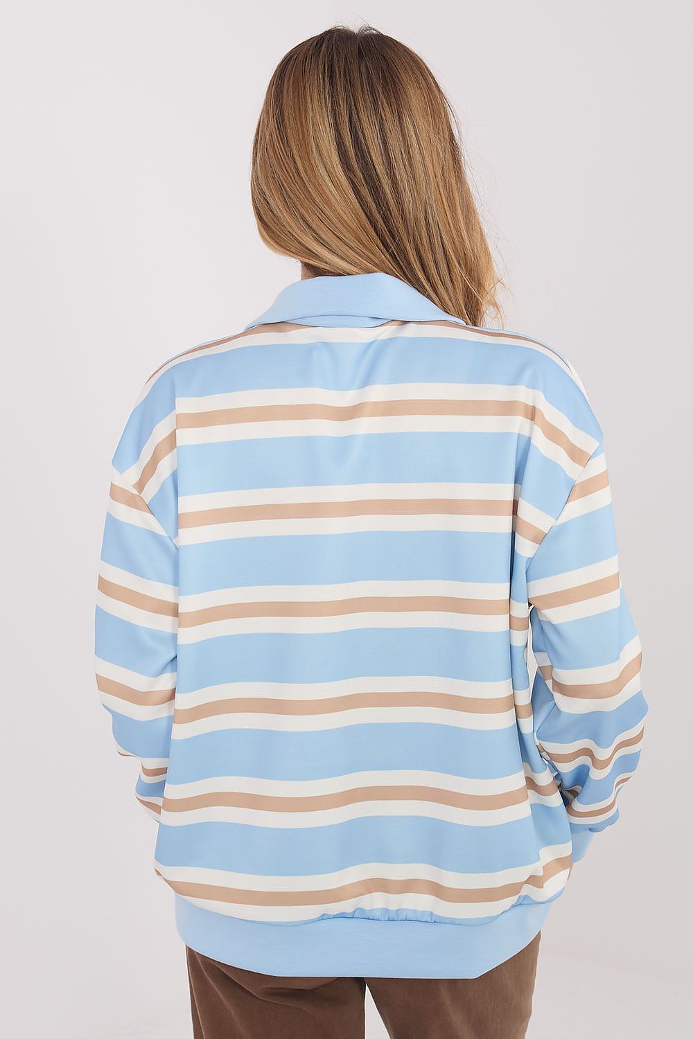   Bluza Damska Model IT-BZ-9981-1.08 Light Blue - Italy Moda 