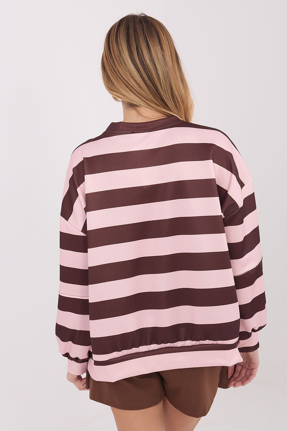   Bluza Damska Model IT-BL-9780.26 Light Pink - Italy Moda 