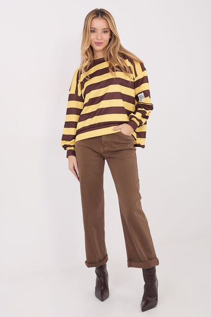   Bluza Damska Model IT-BL-9780.26 Brown - Italy Moda 