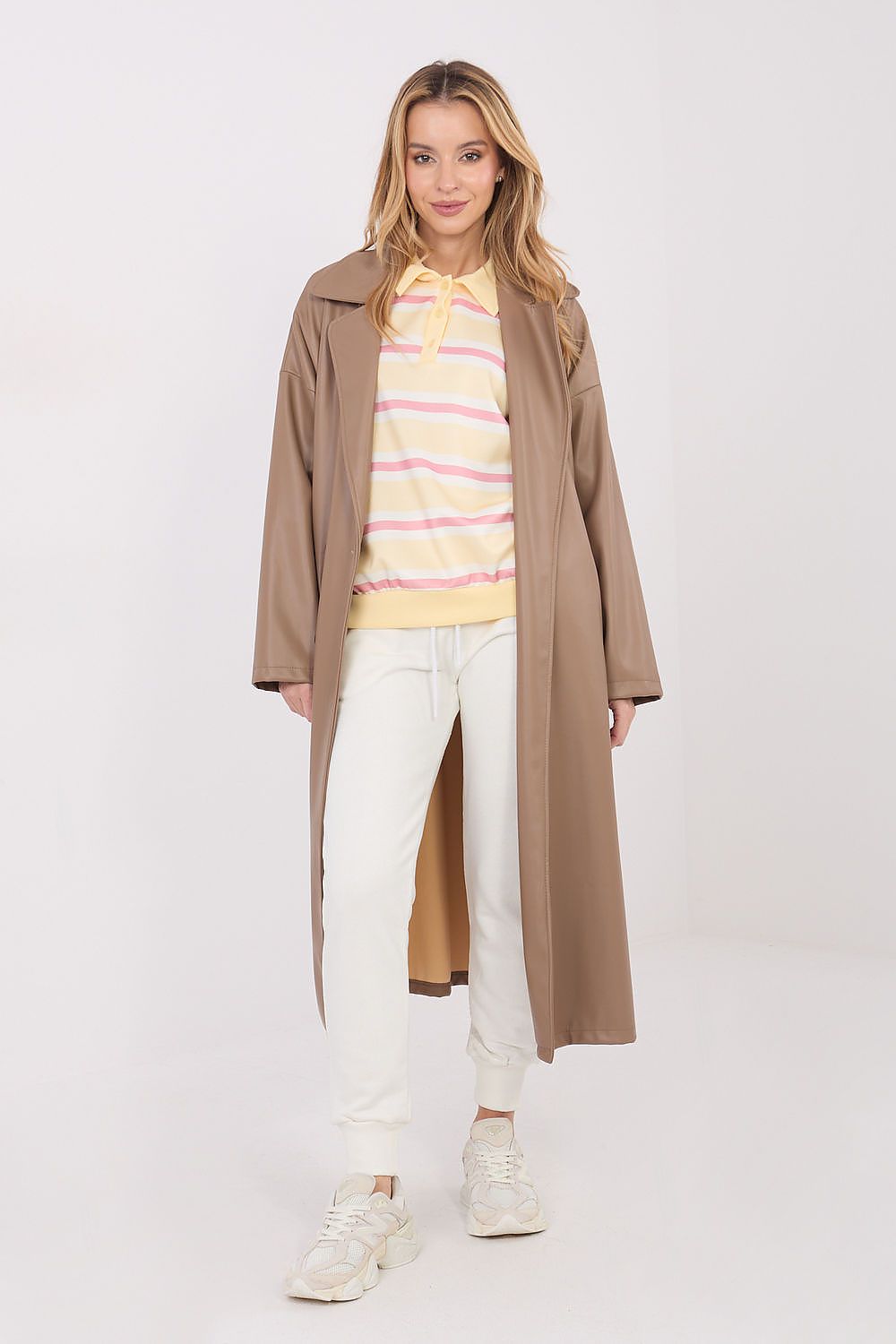   Bluza Damska Model IT-BZ-9980-1.19 Light Yellow - Italy Moda 