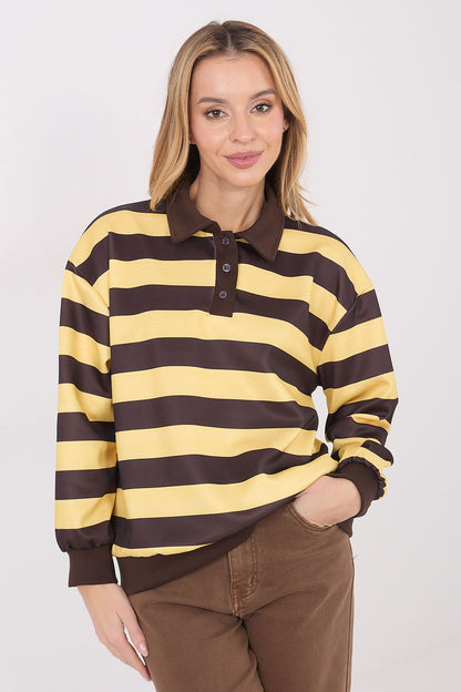   Bluza Damska Model IT-BZ-9980.16 Yellow - Italy Moda 