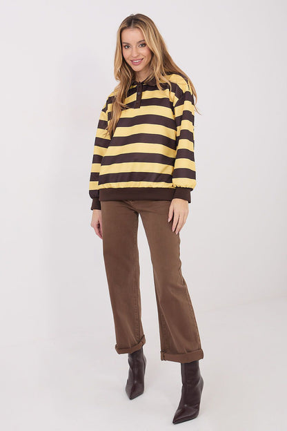   Bluza Damska Model IT-BZ-9980.16 Yellow - Italy Moda 