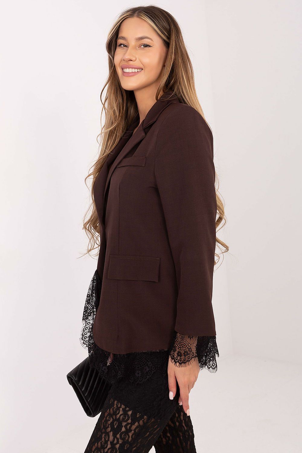   Marynarka Model MI-MA-A5288.68 Brown - Italy Moda 