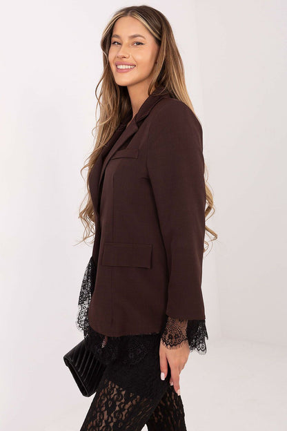   Marynarka Model MI-MA-A5288.68 Brown - Italy Moda 