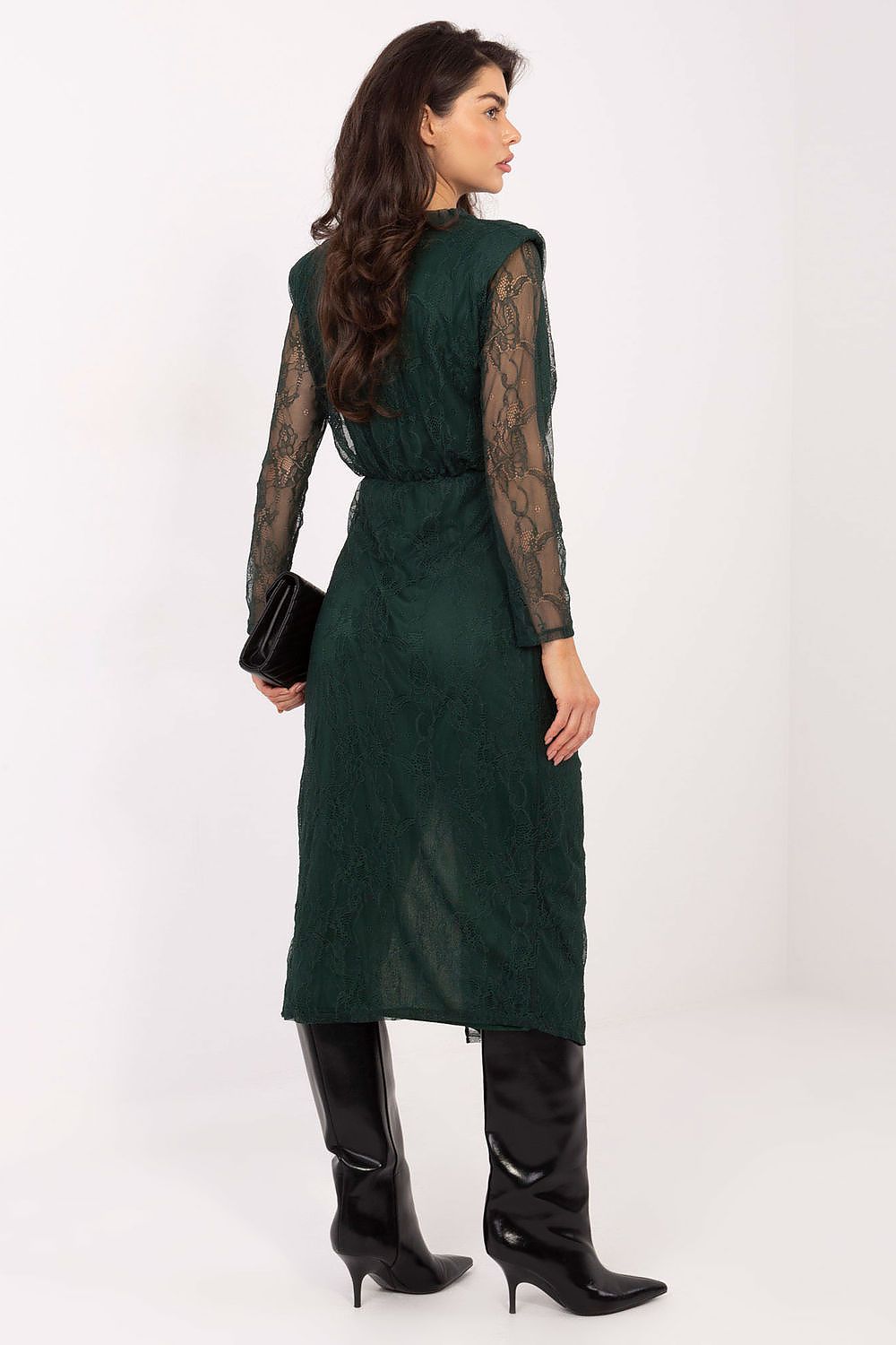  Sukienka Model IT-SK-9937.16 Dark Green - Italy Moda 