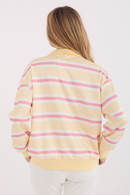   Bluza Damska Model IT-BZ-9980-1.19 Light Yellow - Italy Moda 