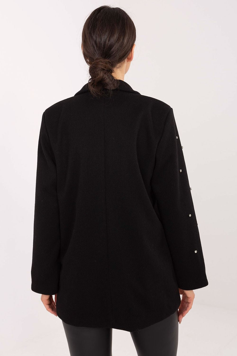   Marynarka Model IT-MA-18365.97 Black - Italy Moda 