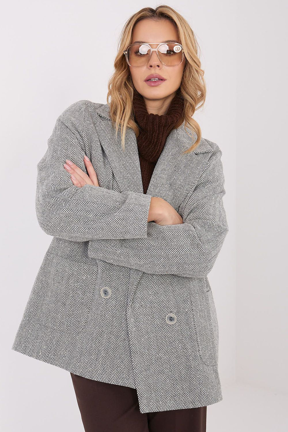   Marynarka Model LK-MA-510148.00 Grey - Lakerta 