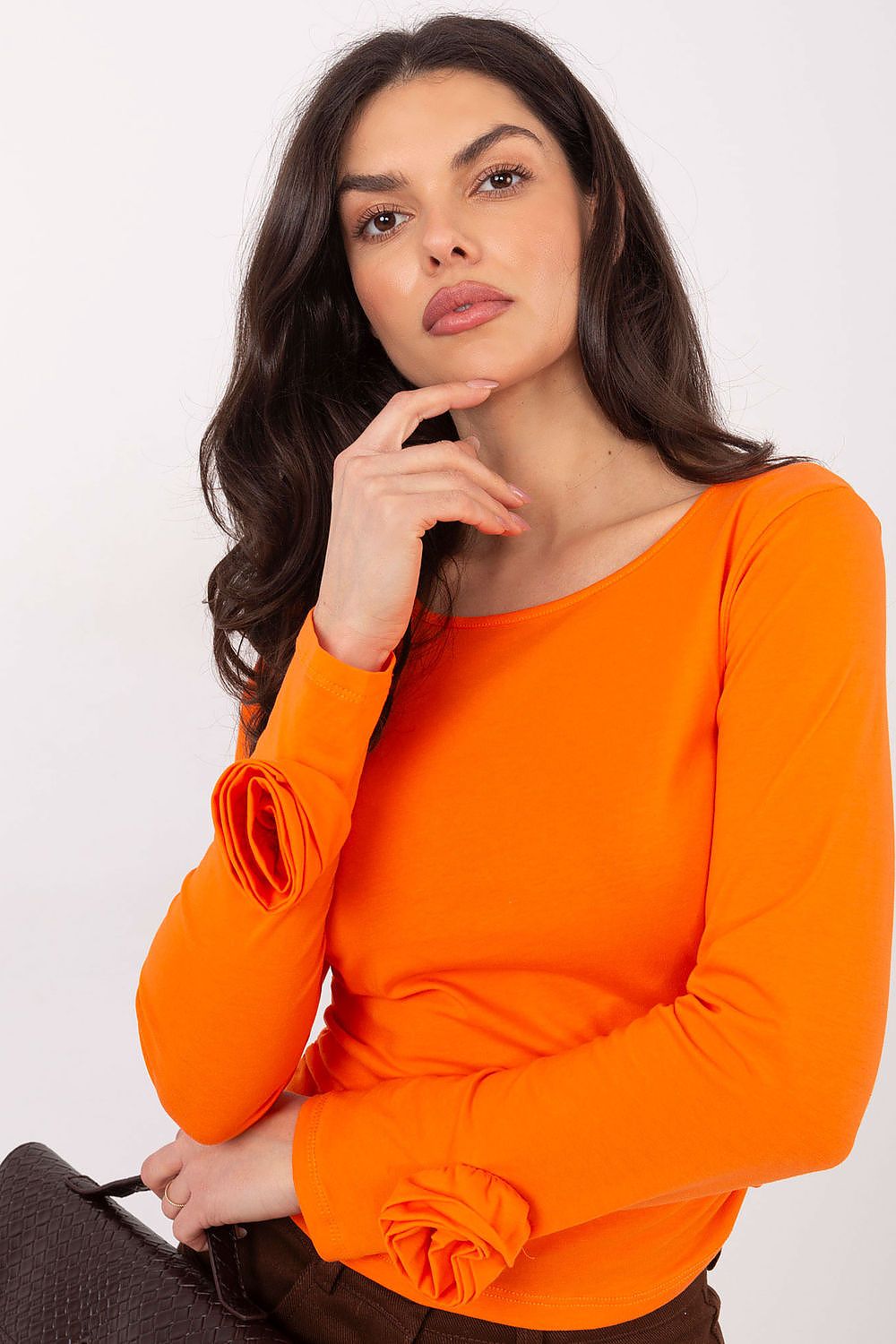  Bluzka Model IT-BZ-22079.55 Orange - Italy Moda 