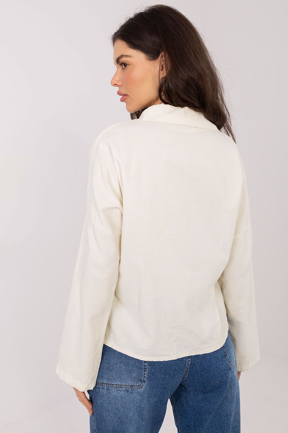   Koszula Damska Model IT-KS-22390.81 Light Beige - Italy Moda 