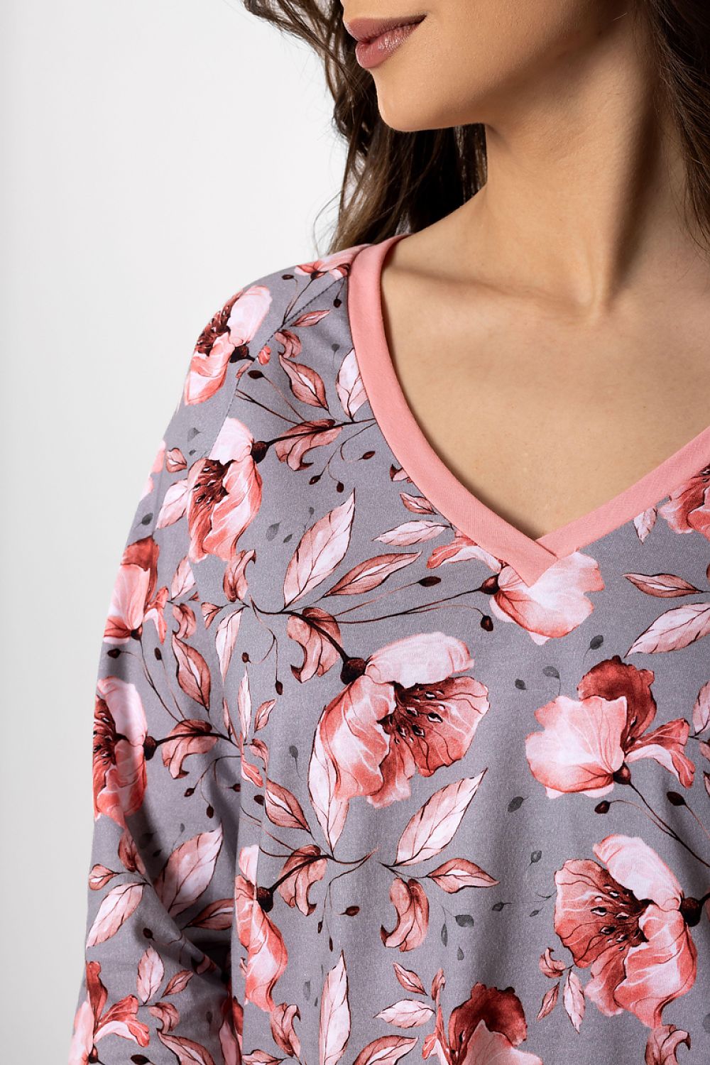  Piżama Damska Model Everyday 223866 Peach - Momenti Per Me 