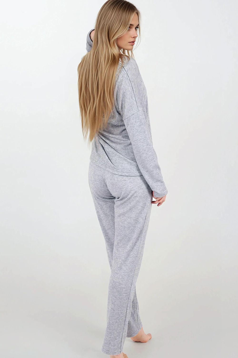  Piżama Komplet Model Comfort Zone 213205 Grey - Momenti Per Me 