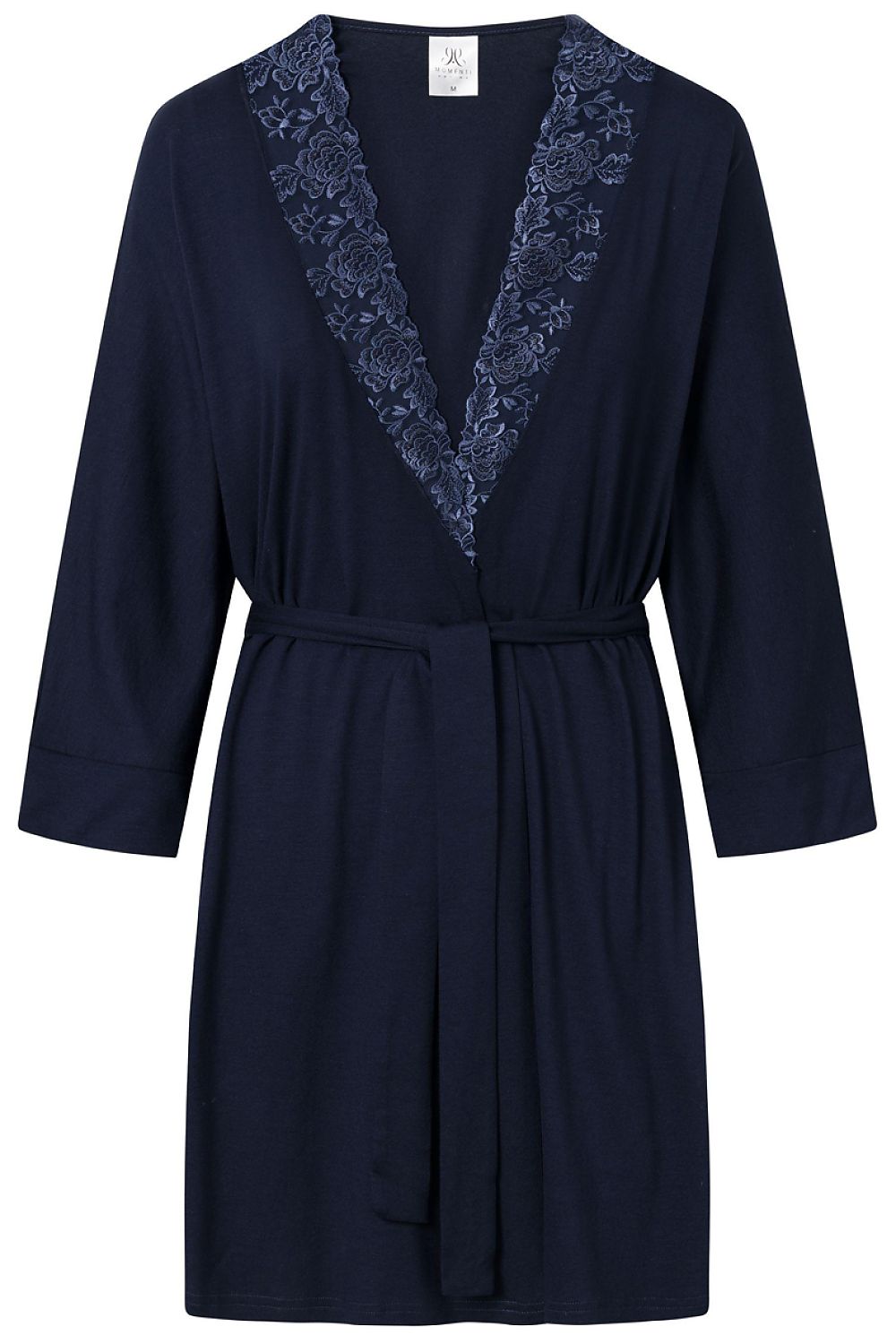  Szlafrok Damski Model Daphne 172554 Navy - Momenti Per Me 