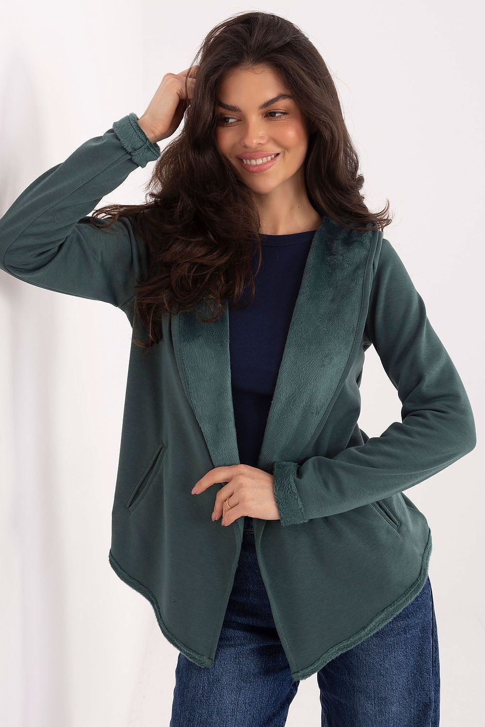   Bluza Damska Model D68450M01066D1 Dark Green - Sublevel 