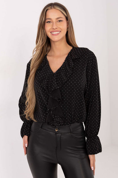   Bluzka Model MI-BZ-92353.33 Black - Italy Moda 
