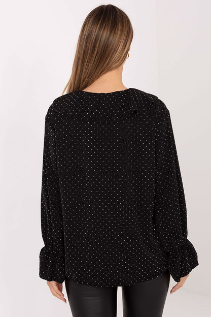   Bluzka Model MI-BZ-92353.33 Black - Italy Moda 