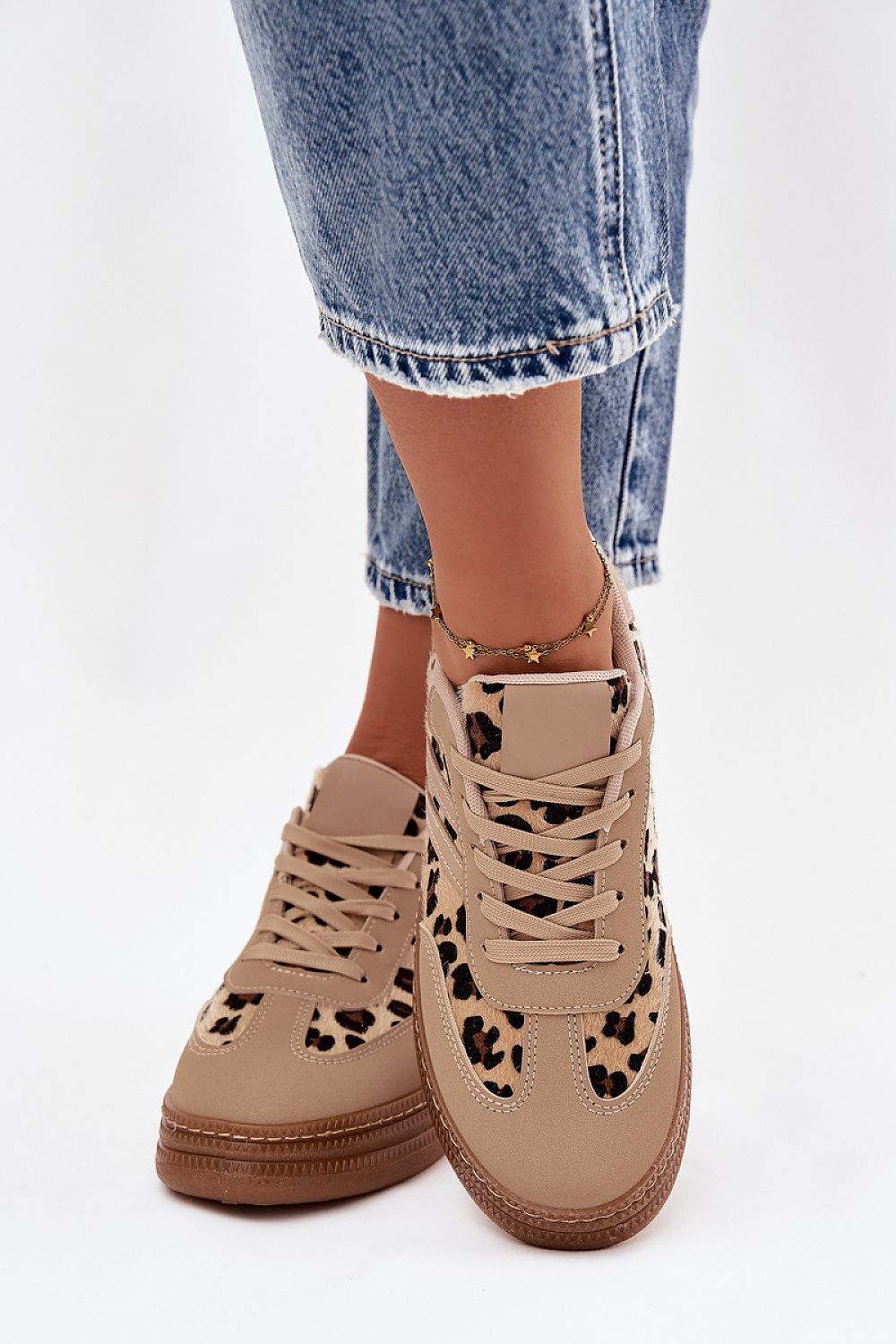   Buty Sportowe Model Denissa A200 Beige - Step in style 