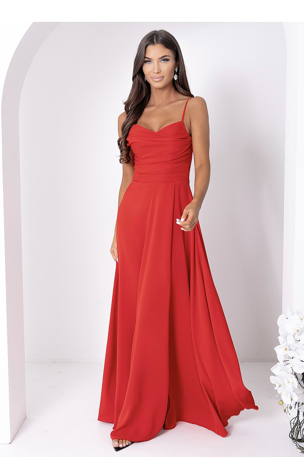  Sukienka Model Wenus 001610. Red - With You 