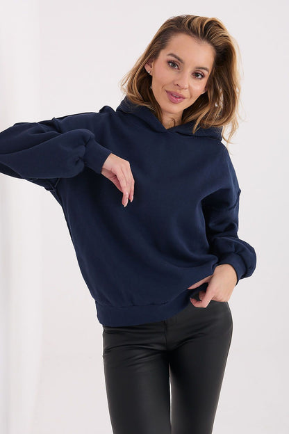   Bluza Damska Model WT-BL-A1457.45 Navy - Factory Price 